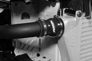 Subaru WRX Front Mount Intercooler - Perrin Performance - Black Tubes & Silver Core - `22-`25 Subaru WRX Front Mount Intercooler - Perrin Performance - Black Tubes & Silver Core - `22-`25